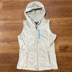 Outdoor Research Casia Fleece Vest Women's L Gray Hooded